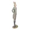 Clayre & Eef Figur Kaninchen 40 cm Beige Grün Polyresin Produktbild-Vorschau 4