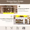 okwish Hochschrank Buffetschrank Küchenschrank mit variable Produktbild-Vorschau 4