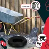 KOTARBAU® Pneu Brouette 2 PR Gomme ⌀ 39 cm Noir Roue De Voir les images du produit 8