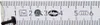 A close-up of a screw next to a ruler with measurement markings and logos. Anteprima dell’immagine prodotto
