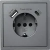 Schutzkontakt-Steckdose McPower Shallow 1x USB-C - 18W Produktbild-Vorschau 1