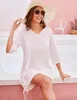 Damen Bikini Cover Up Strandkleid Sommerkleid Strandkleid Produktbild-Vorschau 3
