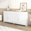 INONEFT Keukenkast, dressoir met 3 lades en 4 deuren, Productafbeelding-voorbeeld 3