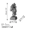Evila Originals, Yak-032-B, Dekoratives Objekt, Silber, Produktbild-Vorschau 7
