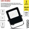 LED-Strahler VISIO schwarz, 10W neutralweiß Náhľad obrázku produktu