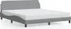VidaXL 373225, Šedá, 185 cm, 2,18 m, 74,5 cm, 1800 x 2000 Náhľad obrázku produktu 1