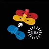 An illustration showing how to connect a blue component to a red and yellow component, with a 'CLICK' sound effect. Náhled obrázku produktu