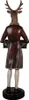 Clayre & Eef Dekorationsfigur Hirsch 32x31x96 cm Braun Produktbild-Vorschau 3