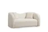 HANAH Home 2-Sitzer Sofa, Asos Cream Polyester, 170 cm, Produktbild-Vorschau 4