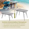 JAWINIO Table de camping pliante Table pliante réglable en Voir les images du produit 2