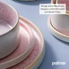 Palmer Coco Snackschalen Set 5-teilig Rosa Porzellan Tapas Produktbild-Vorschau 4