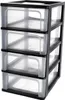 Cassettiera organizzatrice Iris in plastica 4 cassetti 4x7L Anteprima dell’immagine prodotto 4