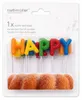 Amscan Verjaardagskaarsje Happy Birthday 7,5 Cm 13 Stuks Productafbeelding-voorbeeld 4
