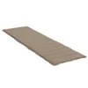 vidaXL Cuscino lettino Taupe 200x70x3 cm Tessuto Oxford Anteprima dell’immagine prodotto 4