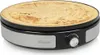 A crepe maker with a crepe on it. Anteprima dell’immagine prodotto