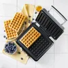 Domo DO 9149 W Waffeleisen 1520W Timer Brüsseler Waffeln Produktbild-Vorschau 15