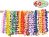 60 Stücke Hawaii Blumenketten Hawaiikette Halskette, Produktbild-Vorschau 1