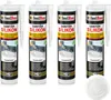 Isolbau Sanitär Silikon 4 x 300 ml Transparent - Produktbild-Vorschau 1