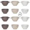 A grid of soup bowls in different colors and textures. Produktbild-Vorschau