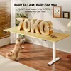 SANODESK QS1 Scrivania regolabile in altezza 200x80 cm Anteprima dell’immagine prodotto 5