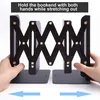 Verstellbare Buchstütze, Metal Iron Adjustable Books Holder Produktbild-Vorschau 2