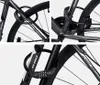 Bezpečnostný kód káblového zámku na bicykli štvormiestna Náhľad obrázku produktu 7