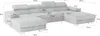 Masseno Ecksofa LYKKE mit Schlaffunktion U-Form, Sofa mit Produktbild-Vorschau 7