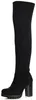 topschuhe24 2211 Damen Overknee Stiefel Stretch , Produktbild-Vorschau 2