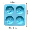 GKA 4er 3D Silikon Form Sonne und Mond Gießform Kerzen Produktbild-Vorschau 5