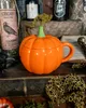 Halloween Kürbis Tasse mit Deckel als Geschenkartikel 500ml Produktbild-Vorschau 2