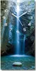 Wanduhr aus Glas – 30x60 cm - Glasbild - Glasuhr - Produktbild-Vorschau 1