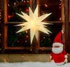 3D Advents Stern mit 6 LED in warm weiß - 60 cm - Outdoor Produktbild-Vorschau 4