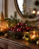 Weihnachtskugeln aus Glas | Ø 4 cm | 16er Set in Burgund Produktbild-Vorschau 4