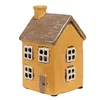 Clayre & Eef Porte-bougie à chauffe-plat Maison 9x9x15 cm Voir les images du produit 2