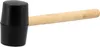 Gummihammer mit Holzstiel, 450 g, ø 55 mm, Fliesenleger Produktbild-Vorschau 2