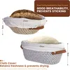 Gärkörbchen Für Sauerteig Starter Set, 25cm & 23cm Gärkorb Produktbild-Vorschau 3