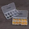 Lixada 500 ks rybářských háčků z uhlíkové oceli 3 # -12 # Náhled obrázku produktu 4