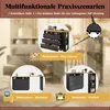 okwish Výsuvný kuchyňský ostrůvek barový stůl s MDF deskami Náhled obrázku produktu 4