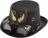 Steampunk-Hut, schwarzer Zylinder, Kopfumfang 56–58 cm, für Produktbild-Vorschau 1