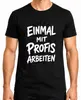 Camiseta para hombre, color , talla XL. Diseño: "Trabajar Vista previa de la imagen del producto 1