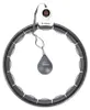 Hhm15 Hula Hop Nero Con Magnete E Peso + Contatore Hms Anteprima dell’immagine prodotto 10