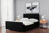 Boxspringbett Schlafzimmerbett ROSALIE 120x200cm in Stoff Produktbild-Vorschau 1