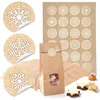 10 kleine natur braun Papiertüte weihnachtlich Verpackung Produktbild-Vorschau 2