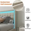 INONEFT Bett 140×200 mit Stauraum, Polsterbett mit Produktbild-Vorschau 4