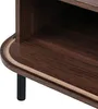 BELIANI Stolik kawowy ciemnobrązowe z czarnym MDF retro Podgląd zdjęcia produktu 8
