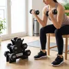 Meteor Hexagon Hantelset 12 kg – 6-teiliges Kurzhantel-Set Produktbild-Vorschau 3