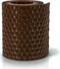 PE-Rattan Sichtschutzstreifen 255 cm x 19 cm braun Produktbild-Vorschau 2