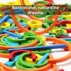 Montessori drewniana układanka z patyczkami i pierścieniami Podgląd zdjęcia produktu 3
