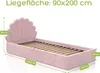 Kids Collective Kinderbett Polsterbett 90x200 cm Kinder Produktbild-Vorschau 3