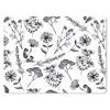 MuchoWow® Mauspad Mousepad Blumen - Kräuter - Muster 23x19 Produktbild-Vorschau 1